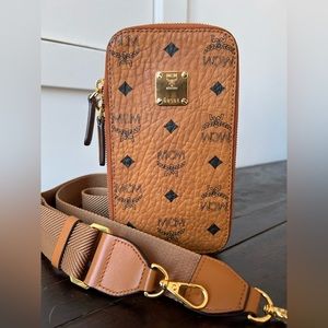 MCM Visetos Crossbody Bag